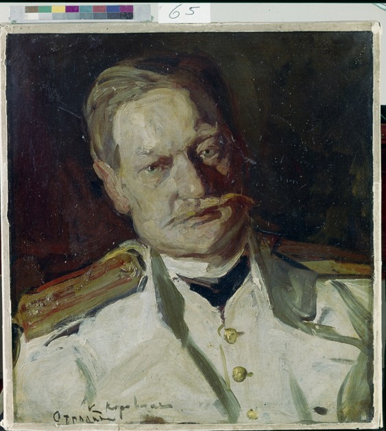 Portrait of Vladimir Arkadievich Telyakovsky (1860-1924) à Konstantin Alexejewitsch Korowin