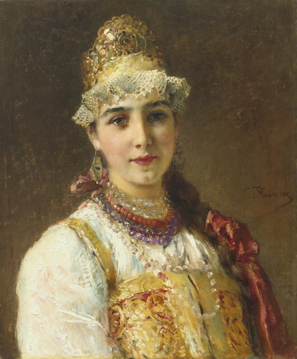 Boyar's Wife à Konstantin Jegorowitsch Makowski