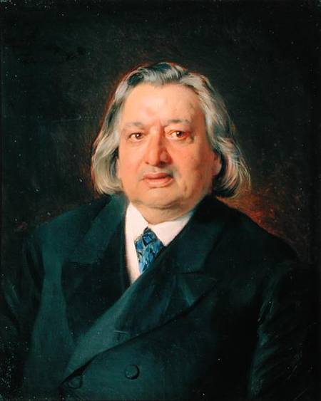 Portrait of Ossip Petrov (1807-78) à Konstantin Jegorowitsch Makowski