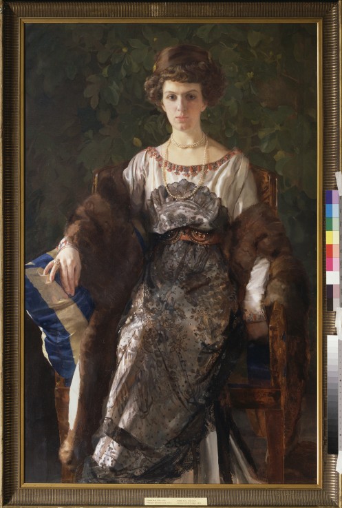 Portrait of Evfimia Nosova, née Ryabushinskaya (1881-1960) à Konstantin Somow