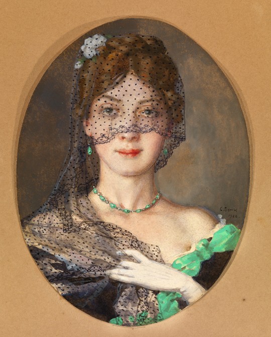 The Lady with the Veil (Manon Lescaut) à Konstantin Somow