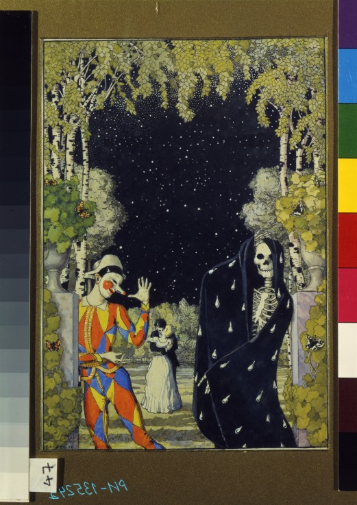 Harlequin and Death à Konstantin Somow