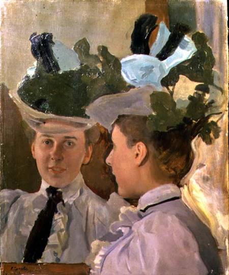 Lady at the Mirror à Konstantin Somow