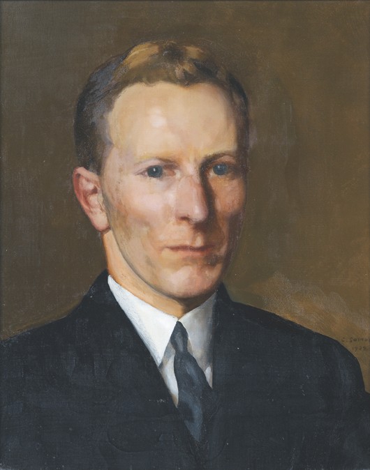 Portrait of Boris Emmanuilovich Nolde à Konstantin Somow