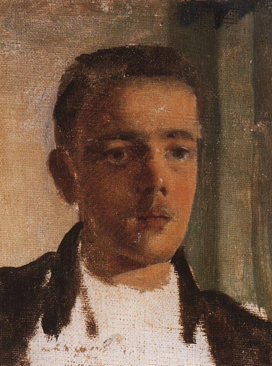 Portrait of Sergei Dyagilev (1872-1929) à Konstantin Somow