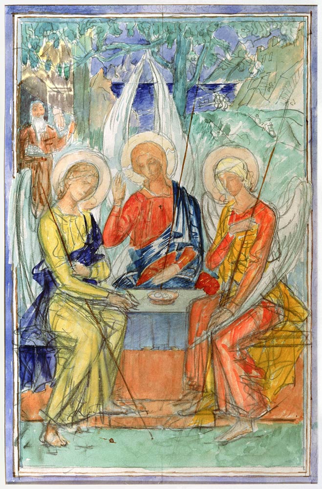 The Holy Trinity à Kosjma Ssergej. Petroff-Wodkin
