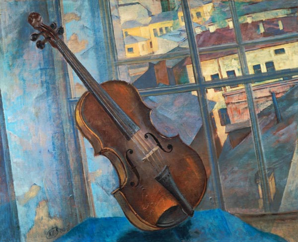 Violin à Kosjma Ssergej. Petroff-Wodkin