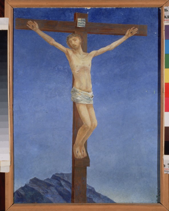 The Crucifixion à Kosjma Ssergej. Petroff-Wodkin