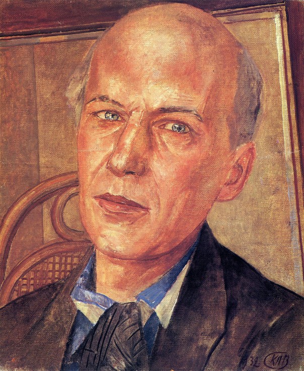 Portrait of the Poet Andrei Bely (1880-1934) à Kosjma Ssergej. Petroff-Wodkin