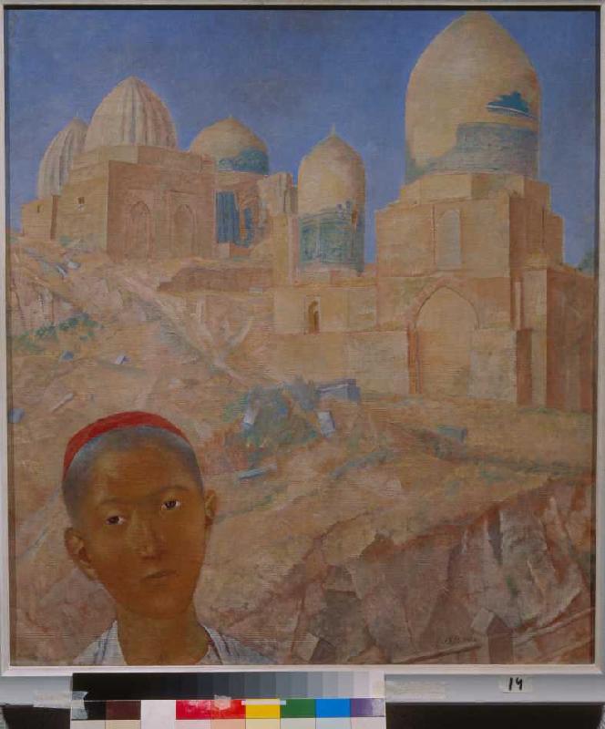 Schahi-Sinda in Samarkand à Kosjma Ssergej. Petroff-Wodkin