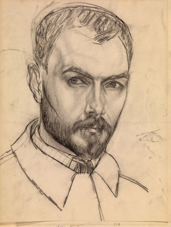 Self-Portrait à Kosjma Ssergej. Petroff-Wodkin