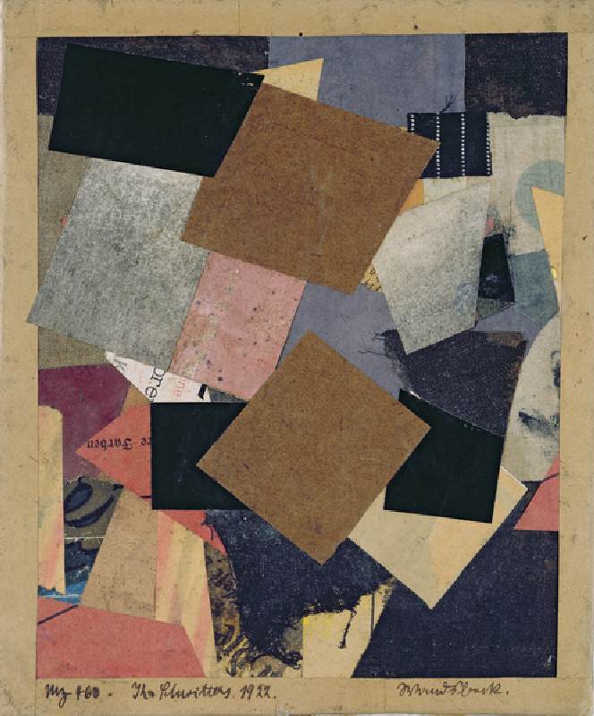 Merz 463, 1922 (collage) à Kurt Schwitters