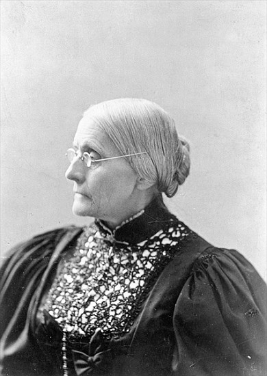 Susan Brownell Anthony (1820-1906) c.1890-1906 à L. Condon