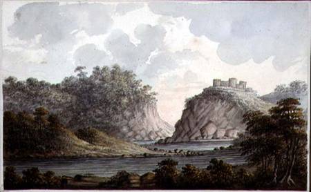 Landscape with a Ruined Castle à Lady Egerton