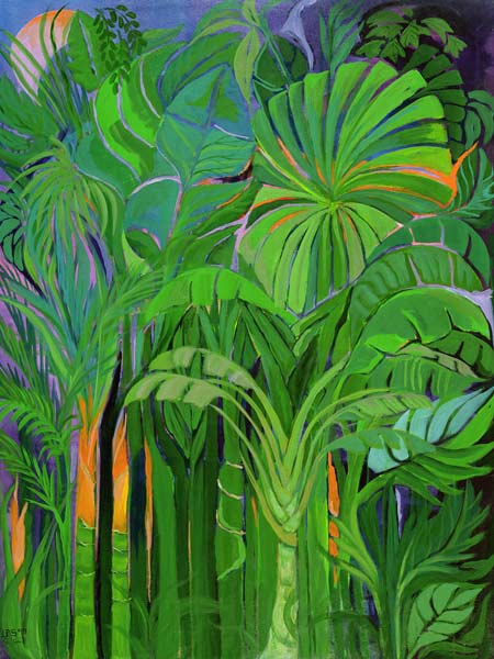 Forêt tropicale, Malaisie, 1990 à Laila  Shawa