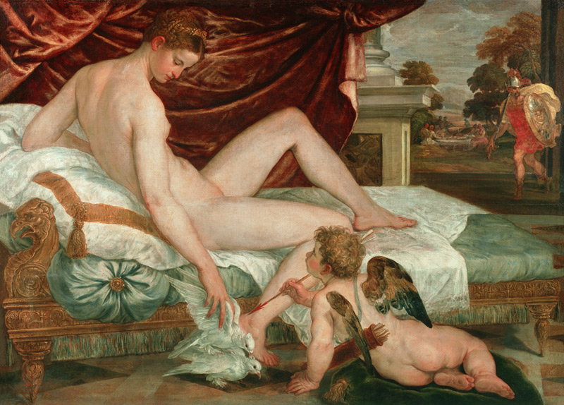 Venus et Amor à Lambert Sustris