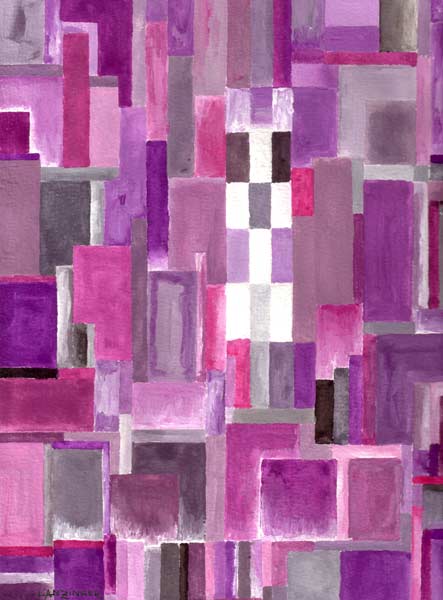 Farbenspiel grau/violett à Peter Lanzinger