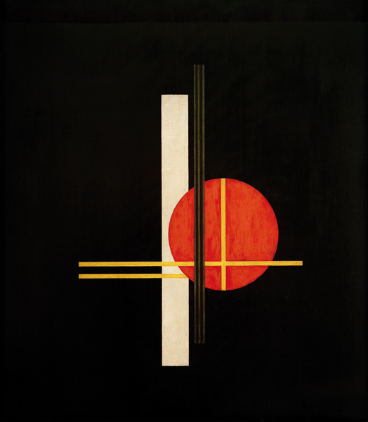 Komposition Q XX à László Moholy-Nagy