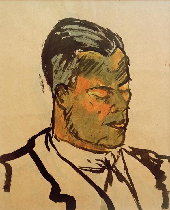 Ohne Titel (Mein Bruder Jenö)  à László Moholy-Nagy