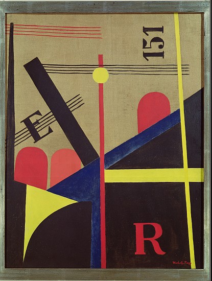 The Great Railroad à László Moholy-Nagy