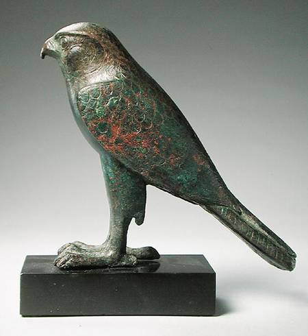 Falcon à Late Period Egyptian