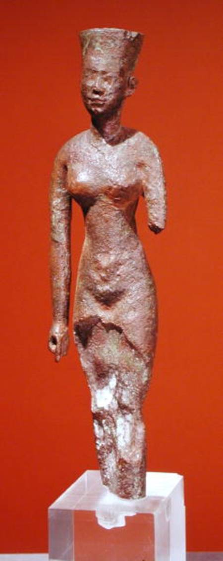 Figurine of a goddess à Late Period Egyptian