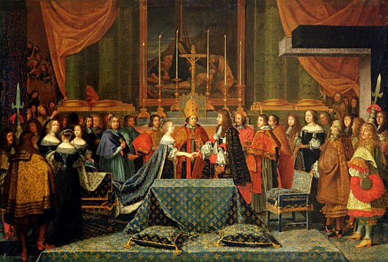Celebration of the Marriage of Louis XIV (1638-1715) and Maria Theresa (1638-83) of Austria, 9th Jun à Laumosnier