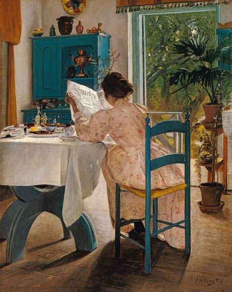 At Breakfast à Lauritz Andersen Ring