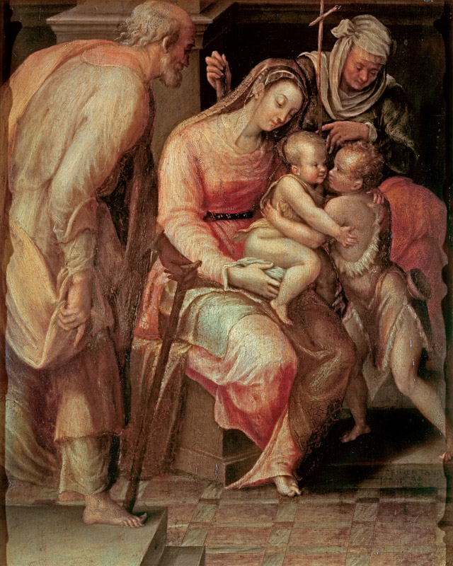 Die heilige Familie à Lavinia Fontana