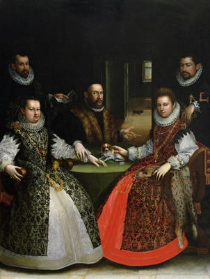 The Gozzadini Family (oil on canvas) à Lavinia Fontana