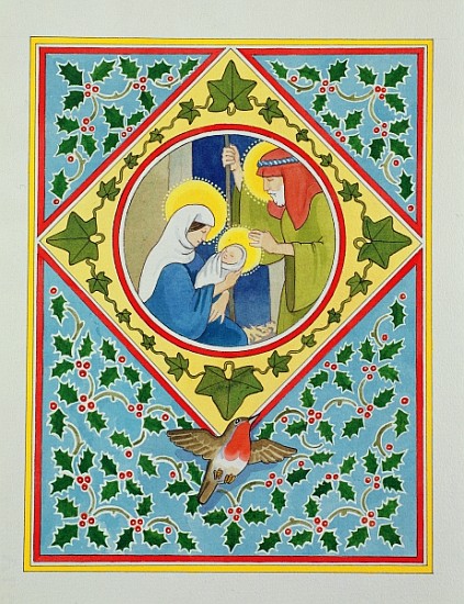 Nativity (w/c on paper)  à Lavinia  Hamer