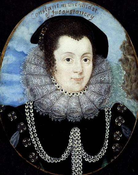 Margaret Clifford (c.1560-1616) Countess of Cumberland à Lawrence Hilliard