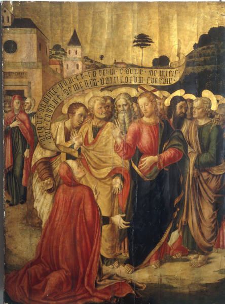 L. Bastiani/La Samaritaine et le Christ à Lazzaro Bastiani
