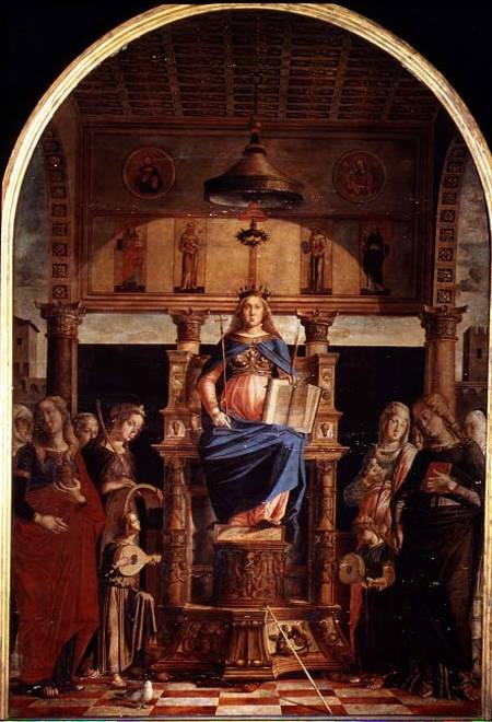 Santa Veneranda Altarpiece (panel) à Lazzaro Bastiani