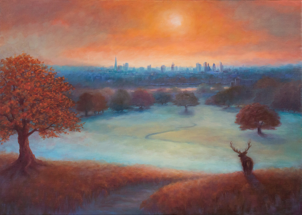 City View London from Richmond Park) à Lee Campbell