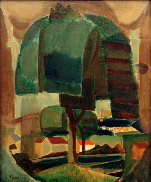 Paysage (Landschaft) à Henri Le Fauconnier