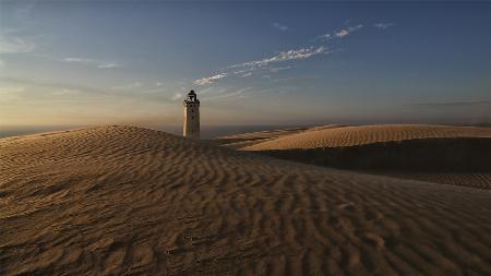 Lost in sand,