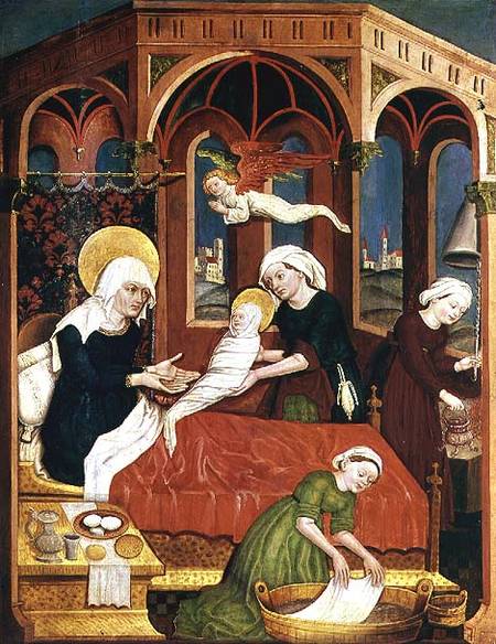 Birth of Mary à Leinhart von Brixen