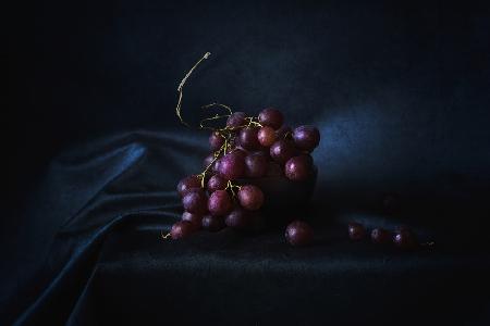 Grapes In Blue