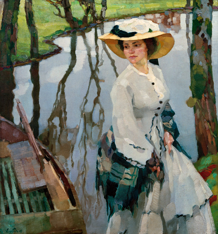 Am Ufer, 1909. à Leo Putz