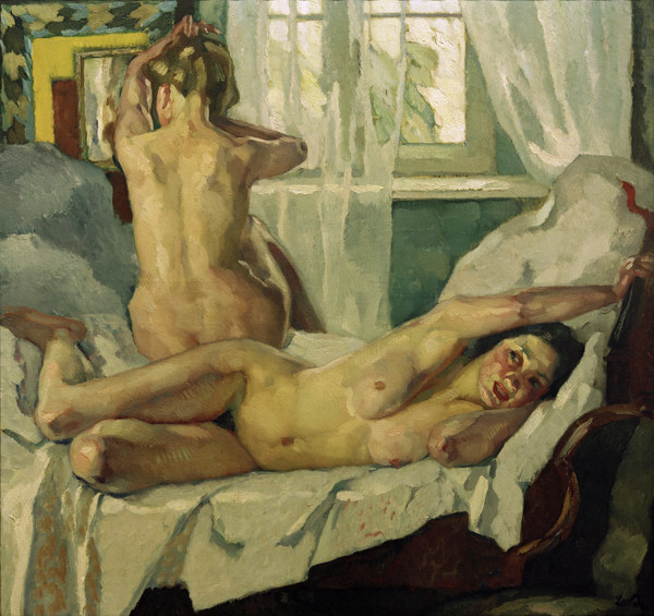 Am Morgen, 1915. à Leo Putz