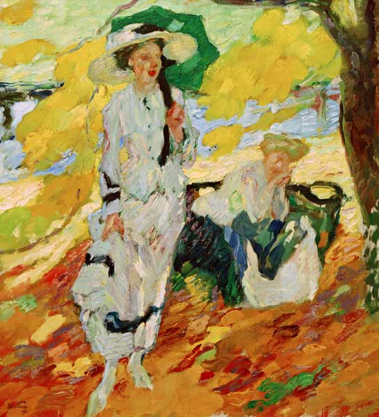 Herbstsonne, 1910. à Leo Putz