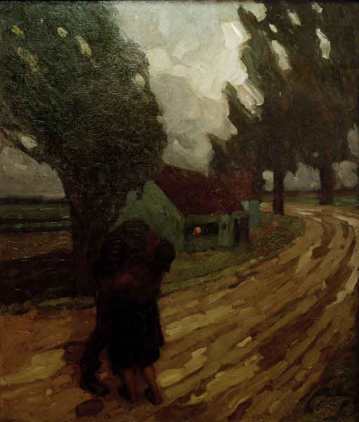 Herbststurm, 1912. à Leo Putz