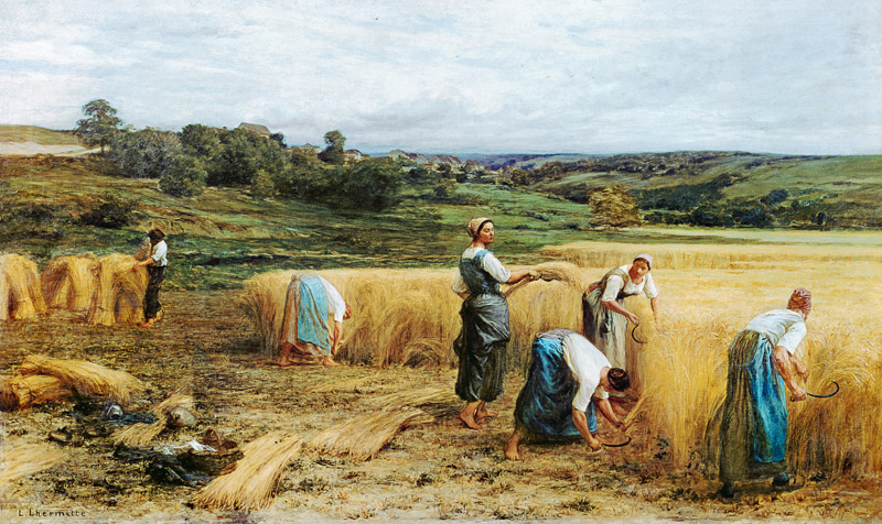 Harvest à Leon Augustin Lhermite
