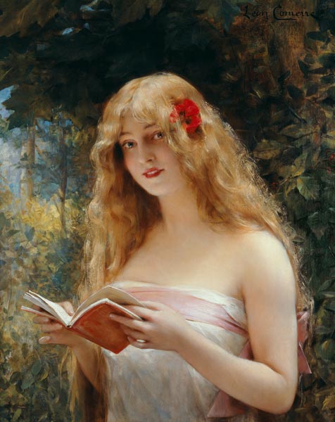 La Belle Liseuse (The Beautiful Reader) à Leon François Comerre
