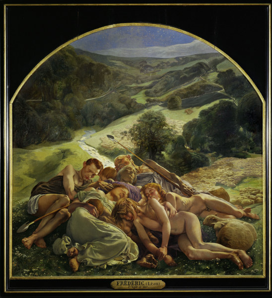 La nuit (Die Nacht), 1900. à Léon Frédéric