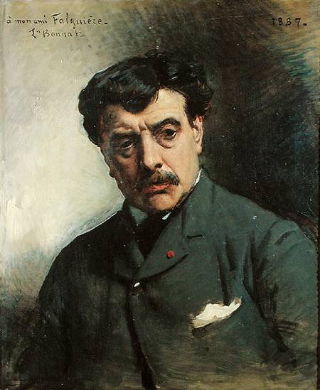 Portrait of Alexander Falguiere (1831-1900) à Leon Joseph Florentin Bonnat