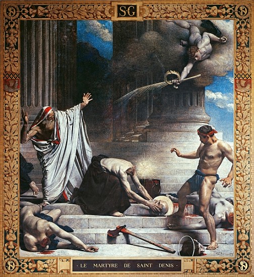 The Martyrdom of St. Denis à Leon Joseph Florentin Bonnat
