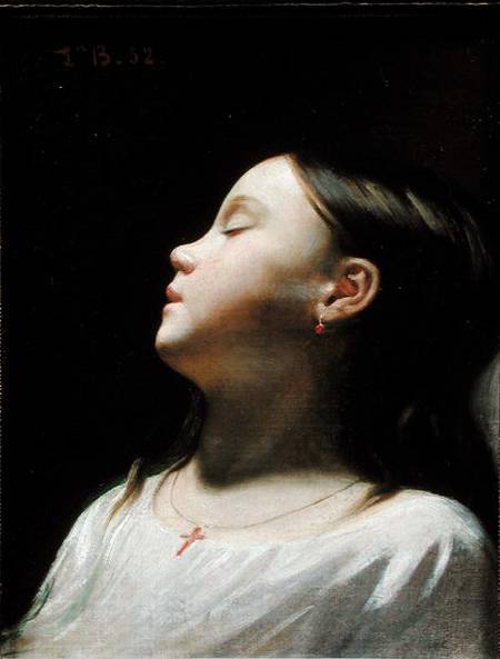 Young Girl Sleeping à Leon Joseph Florentin Bonnat