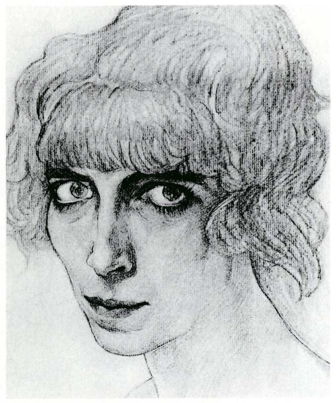 Portrait of Marchesa Luisa Casati à Leon Nikolajewitsch Bakst